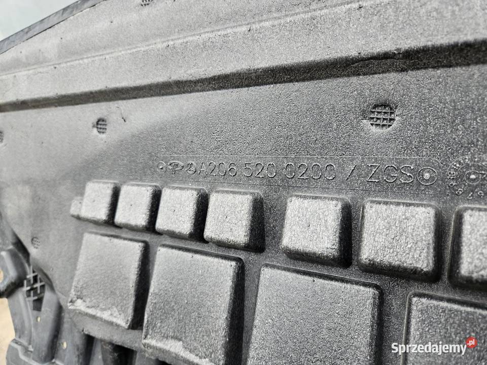 MERCEDES W206 PŁYTA OSŁONA POD ZDERZAK PRZÓD osobowe Międzychód