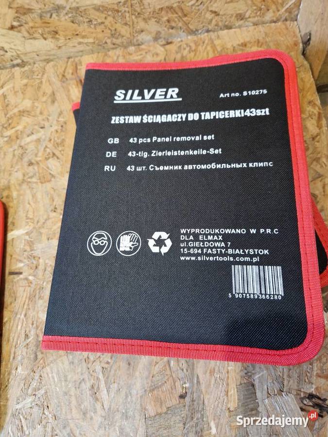 ŚCIĄGACZE DO TAPICERKI ZESTAW ŚCIĄGACZY 43EL Głogowa sprzedam