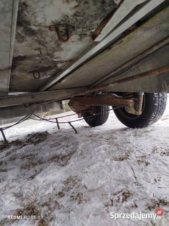 Przyczepa towarowa z hamulcem wielkopolskie Dąbie