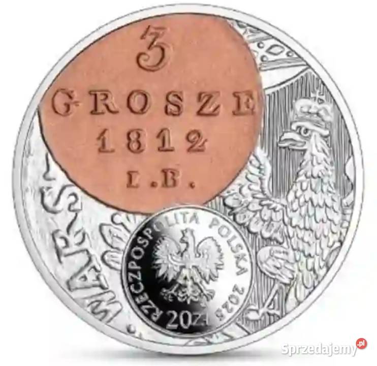 20 Historia monety polskiej 3 grosze Księstwa Ełk