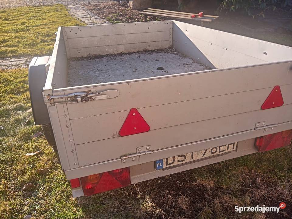 Przyczepka samochodowa SAM aluminium dolnośląskie Kucharzowice