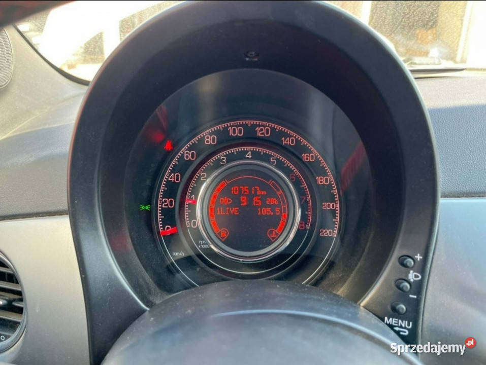 Fiat 500 Bezwypadkowy Super Stan I 2007 ABS Rzeszów sprzedam