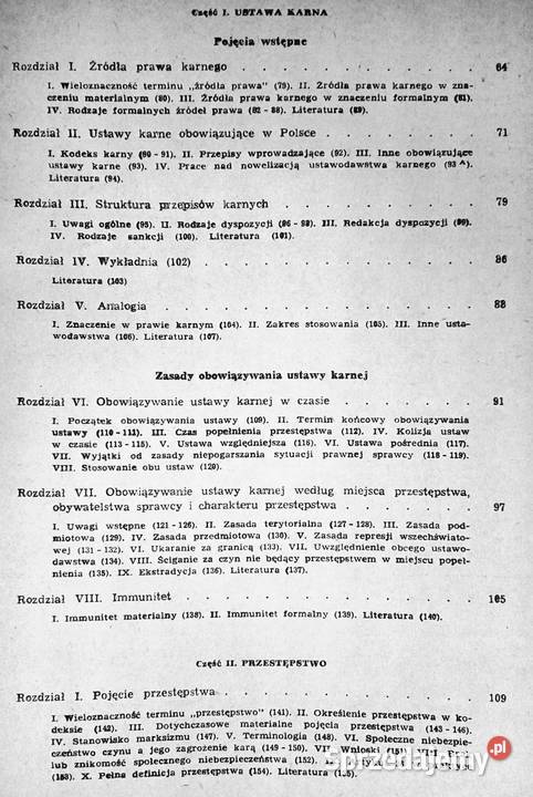 Prawo karne Witold Świda lubelskie Chełm sprzedam