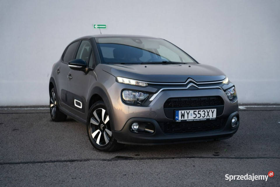 Citroen C3 Android Auto CarPlay Asystent pasa małopolskie Kraków