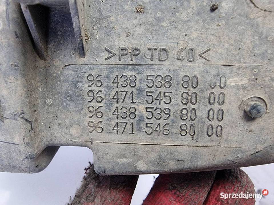 OBUDOWA FILTRA CITROEN BERLINGO 9643853880 Lipno