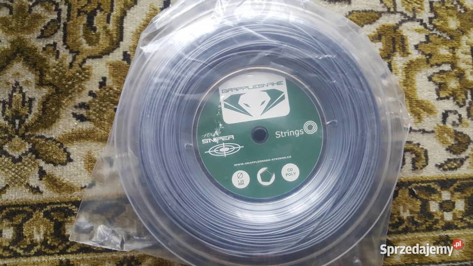 Naciąg tenisowy Grapplesnake Tour sniper 125 set Ostrów Wielkopolski