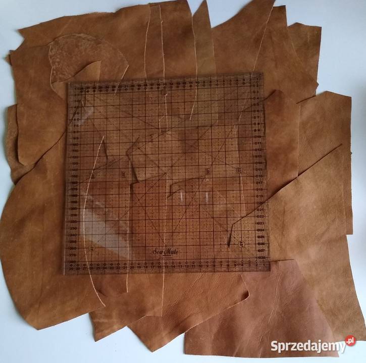 Skóra 340 g Licowa Włoska średnie i małe kawałki Gdańsk