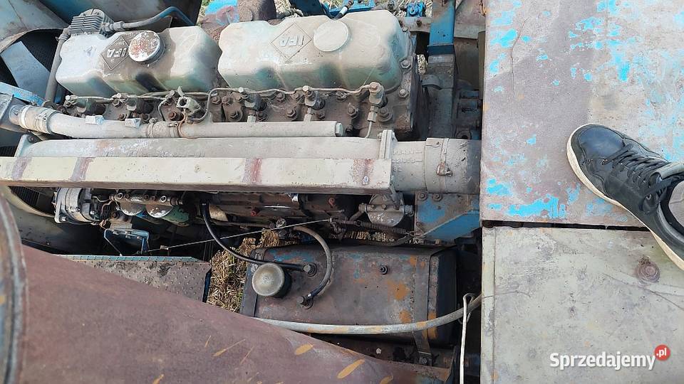 Silnik Fortschritt IFA 6 170 kombajn zbożowy Żarska Wieś
