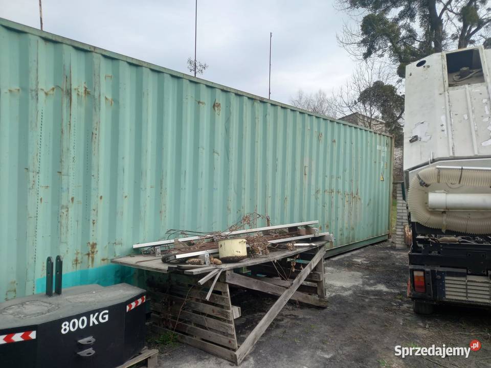 Kontener transportowy towarowy morski Biskupice