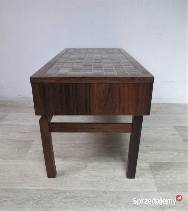 Palisandrowa konsolka Dania lata 70 Lublin