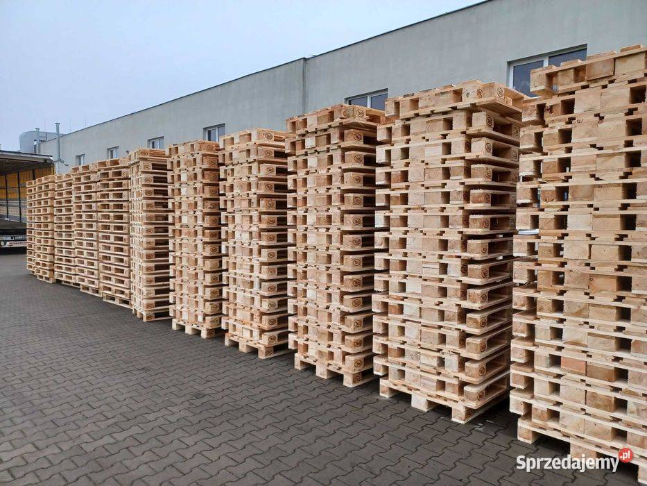 Palety Euro Paleta EPAL1 120x80 1200x800 gatunek Pozostałe mazowieckie Mińsk Mazowiecki