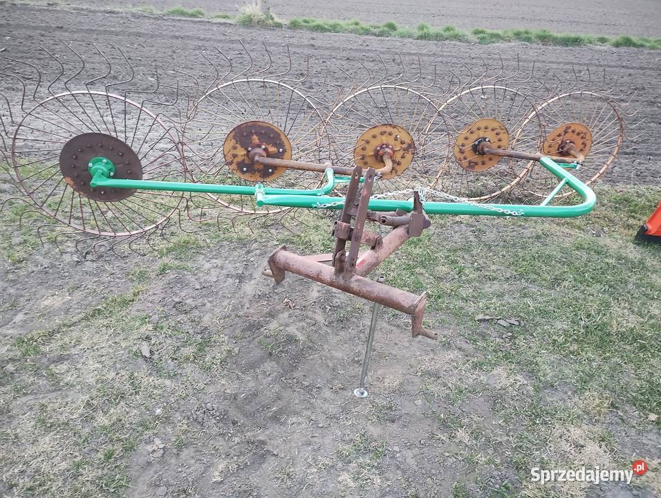 Zgrabiarka 5 gwiazdowa do siana fasoli Telatyn sprzedam
