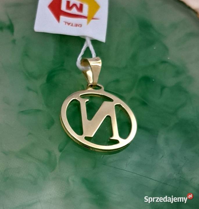20 Wisiorek Złoty pr585 Literka N Z1195 Pozostałe Poznań sprzedam