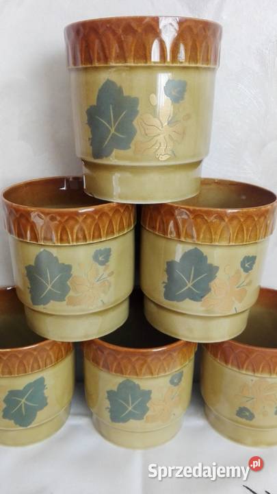 Kubki Tułowice porcelit PRL 300ml Akcesoria do herbaty Białystok