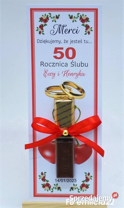 Kompletne Merci podziękowanie gości z okazji Uniseks Zielona Góra