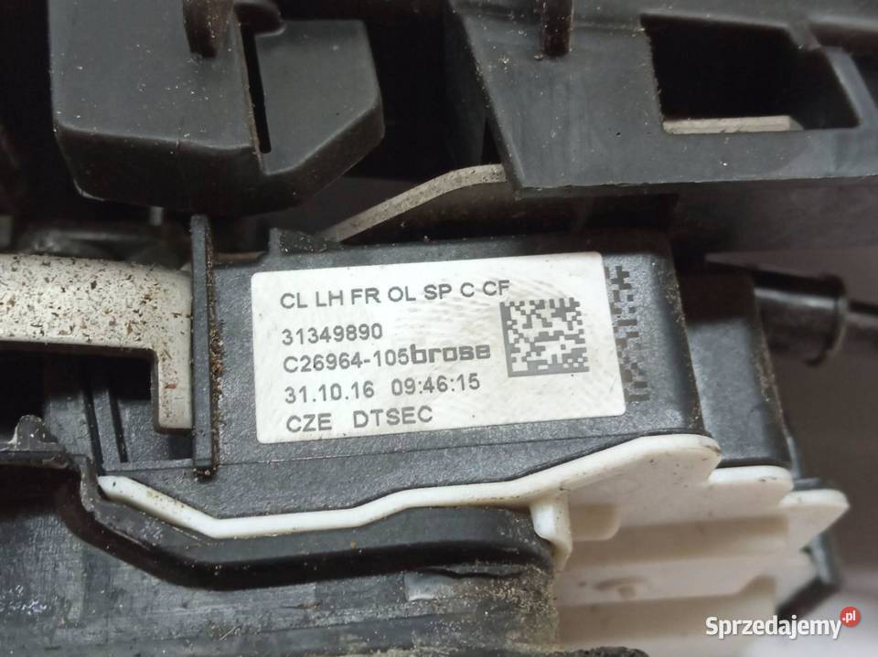 ZAMEK DRZWI LEWY PRZÓD 31349890 Volvo S90 II