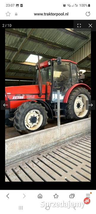 Zetor 7540 Napęd 4x4 Siemiatycze