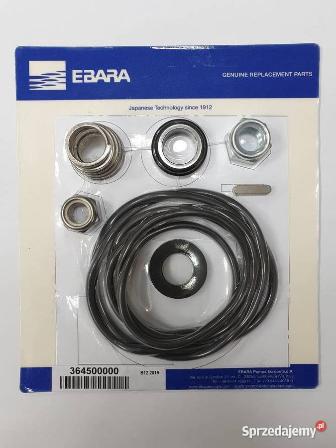 Zestaw naprawczy do pomp Ebara 3M3S3P3D3DS3DP Bielsko-Biała