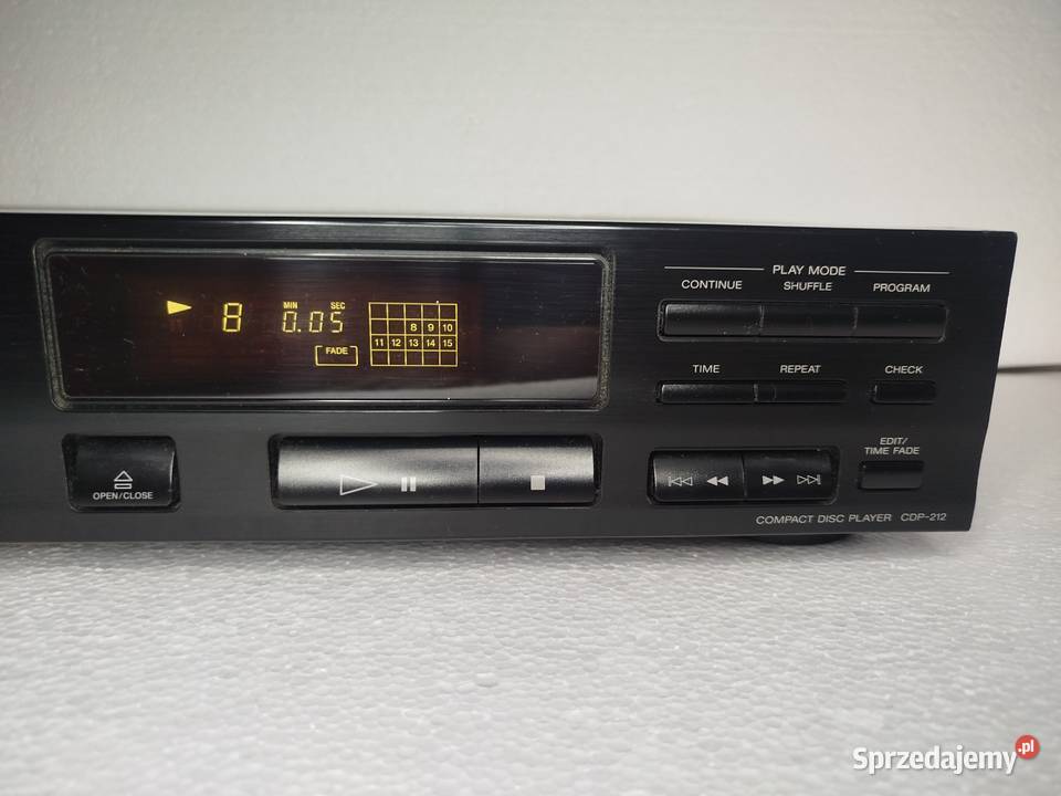 Odtwarzacz CD Sony CDP212 Zgierz