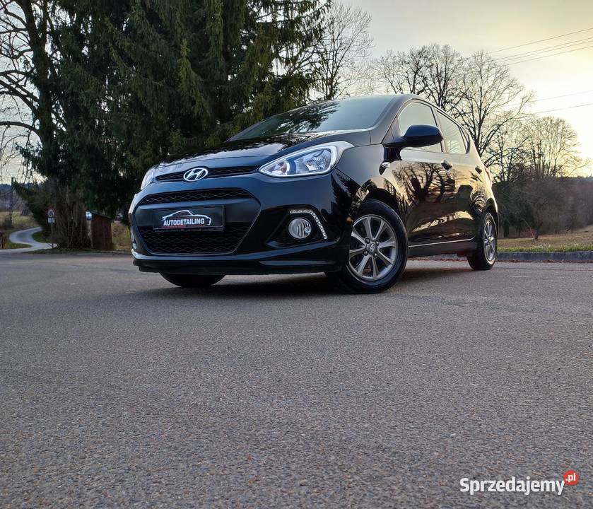 Ładny Hyundai i10 201314 109 przebiegu lakier metallic Domaradz