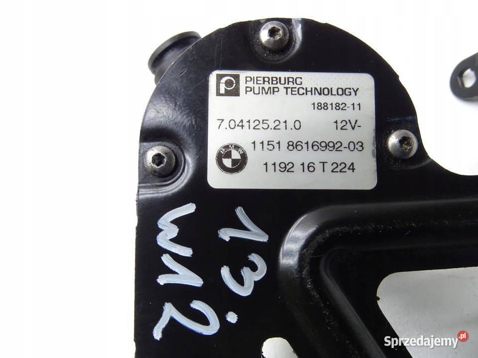 DODATKOWA POMPKA WODY 8616992 BMW F20 F21 F30 osobowe sprzedam