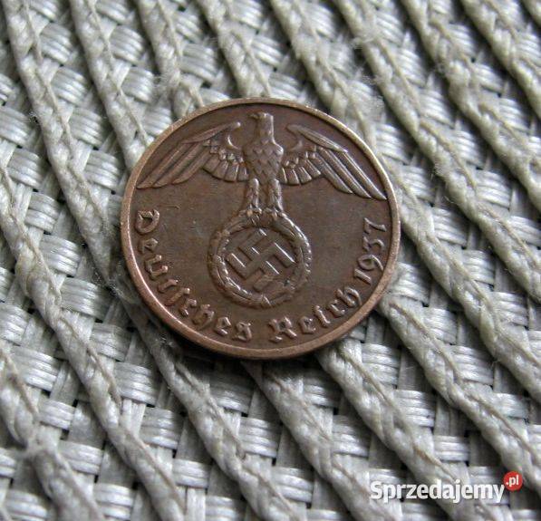 Niemcy 1 Reichspfennig 1937r F Kalisz sprzedam