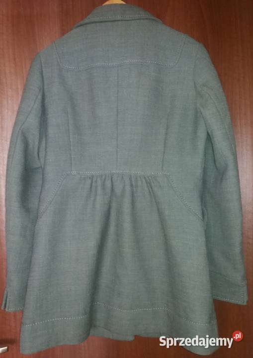 Szary śliczny płaszcz HM rozmiar 40 Kurtki i płaszcze