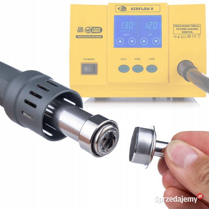 Dysze Hot Air Kątowe 7 do Quick 861DW Stal Ludźmierz