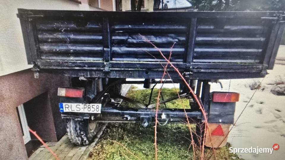 Przyczepa wywrotka d47 Autosan zarejestrowana Lesko