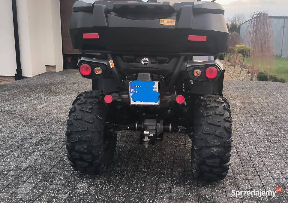 CANAM OUTLANDER 570 KufryITCHomologacja STAN Can-Am Korczyna