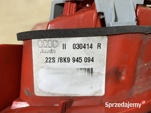 Lampa prawa tylna tył AUDI A4 B8 LIFT KOMBI sprzedam