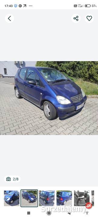 Mercedes A klasa ładnie utrzymany Opole