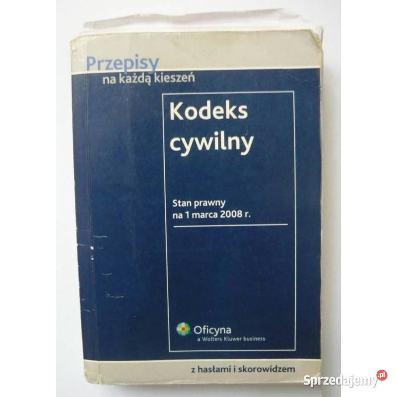 Kodeks Cywilny 2008 prawo i administracja Łódź