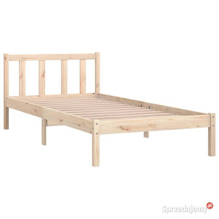 Rama łóżka z litego drewna sosnowego 90x200 Warszawa sprzedam