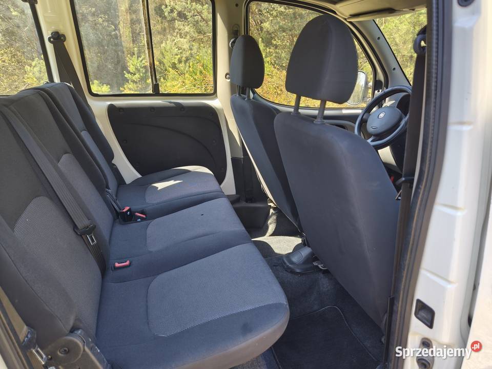 Fiat Doblo 16 Benzyna Klima 5 osobowy z Niemiec VAT marża Kłobuck sprzedam