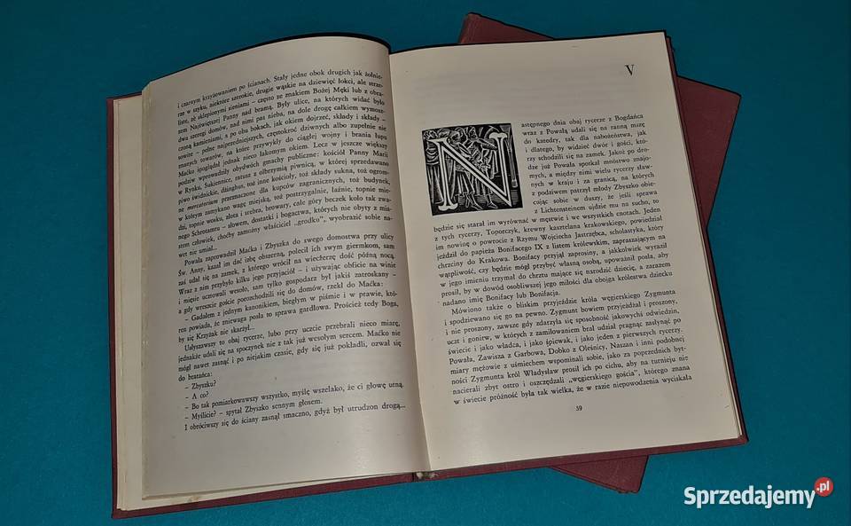 Krzyżacy Tom I iI Wyd 1970r Starocia Warszawa