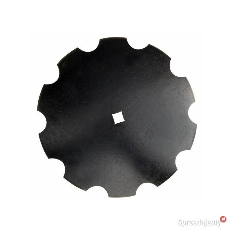 Talerz zębaty 610 mm otwór 41 mm grubość 6 mm Płock