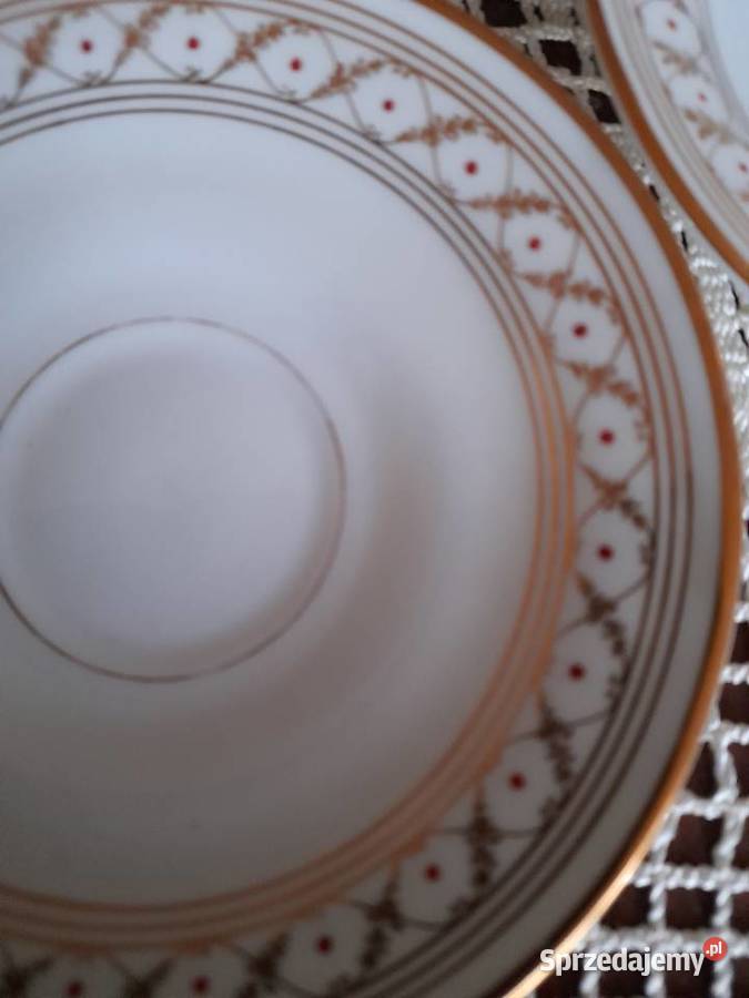 Porcelanowe duo sygnowane CT śląskie Bielsko-Biała