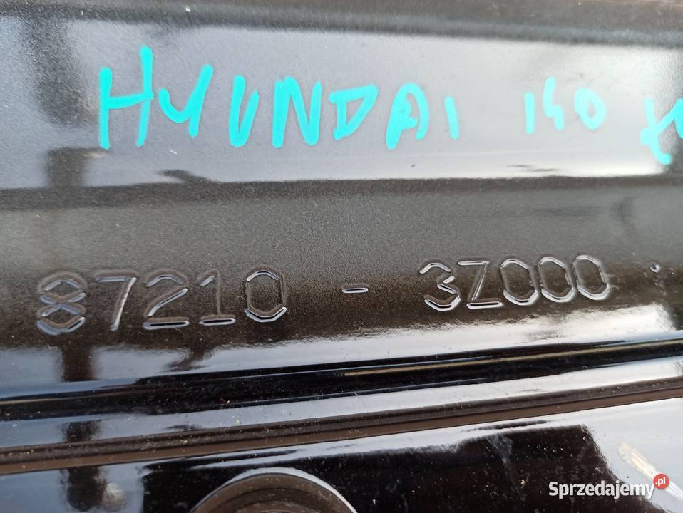 HYUNDAI I40 KOMBI SPOILER LOTKA KLAPY BAGAŻNIKA osobowe lubuskie Trzciel sprzedam