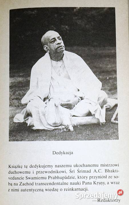 Reinkarnacja według nauk Sri Srimad AC Chełm sprzedam