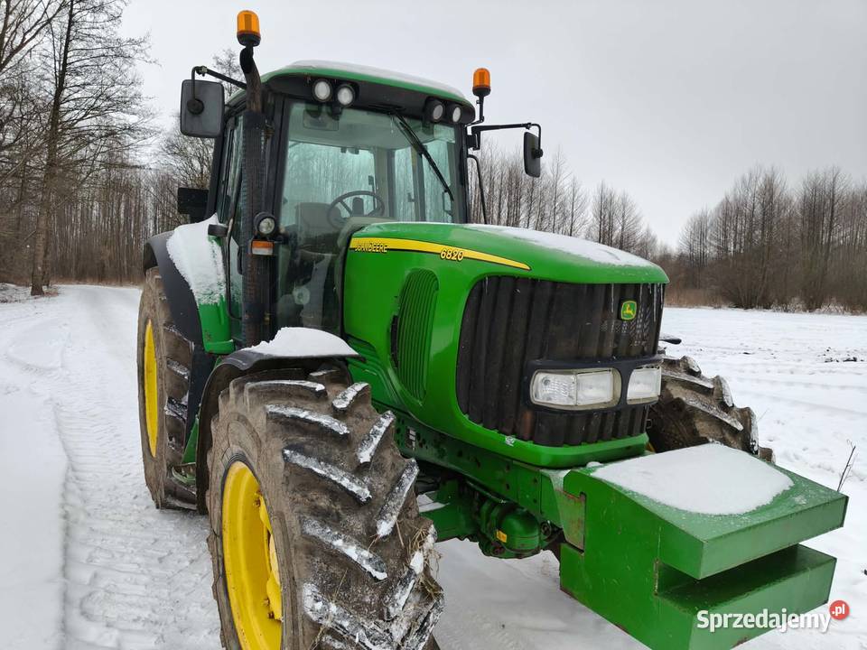 John Deere 6820 zwykła skrzynia 6920 brutto Pułtusk