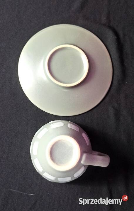 6 duo filiżanki i spodki ręczna robota zestaw Jasień