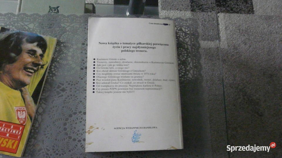 Sekrety trenera Górskiego Moje 70 lat Jan Rok wydania 1992 wielkopolskie Wolsztyn