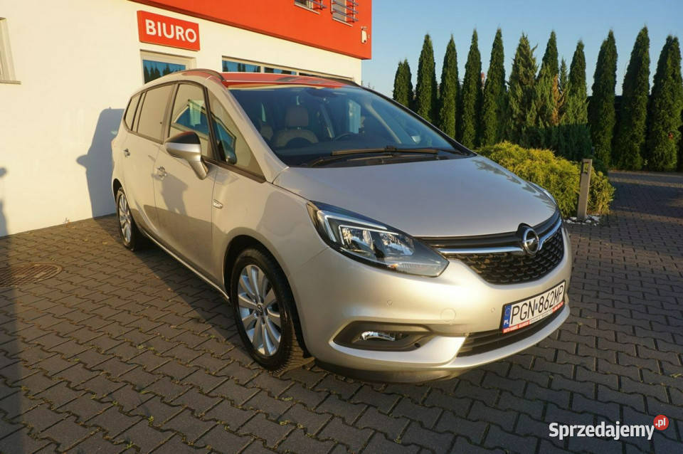 Opel Zafira LIFT14TURBO140Naviserwis1100007os C ogrzewanie postojowe Gniezno