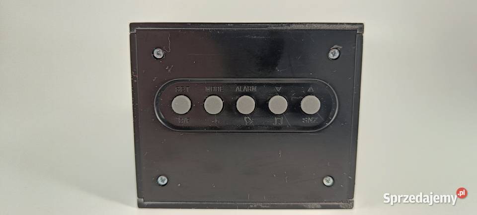 Stołowy zegar budzik termometr Zmienia kolory Brwinów sprzedam