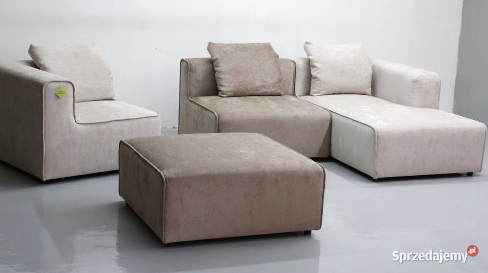 TDL PUZZLE nowoczesny narożnik MODUŁOWE sofy Poznań