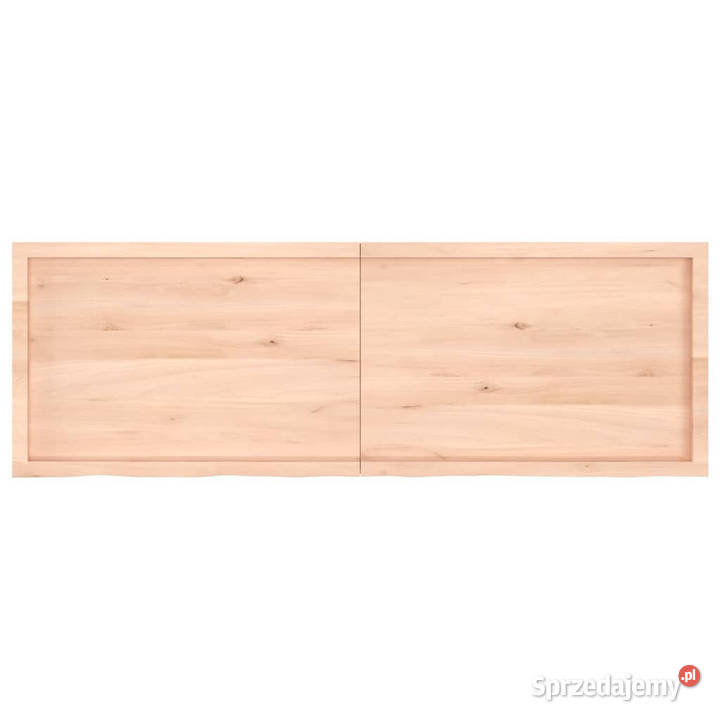 Półka 180x60x26 surowe lite drewno dębowe mazowieckie Warszawa sprzedam