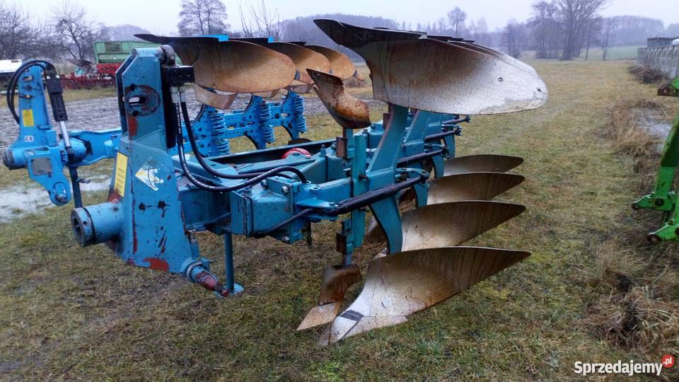 Pług obrotowy Overum Landsberg 4 skiby Krone Turek