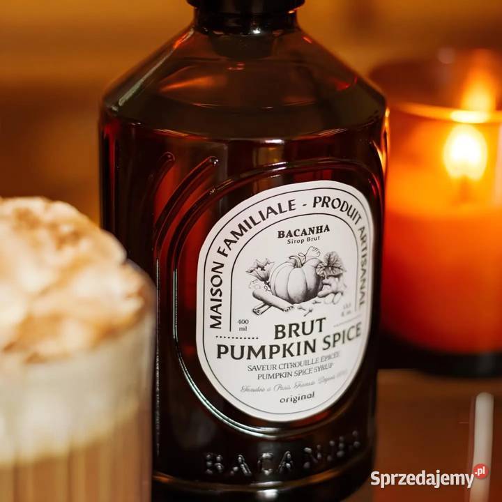 Syrop Bacanha o smaku dyni Pumpkin Spice ze