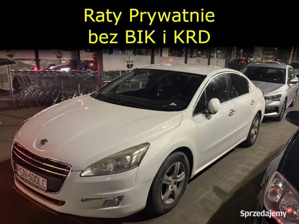 Peugeot 508 Raty Prywatnie Czujniki Parkowania wspomaganie kierownicy Wrocław